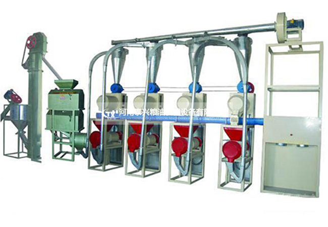 全自動(dòng)雜糧加工設(shè)備機(jī)組