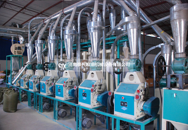 8組面粉機成套設備